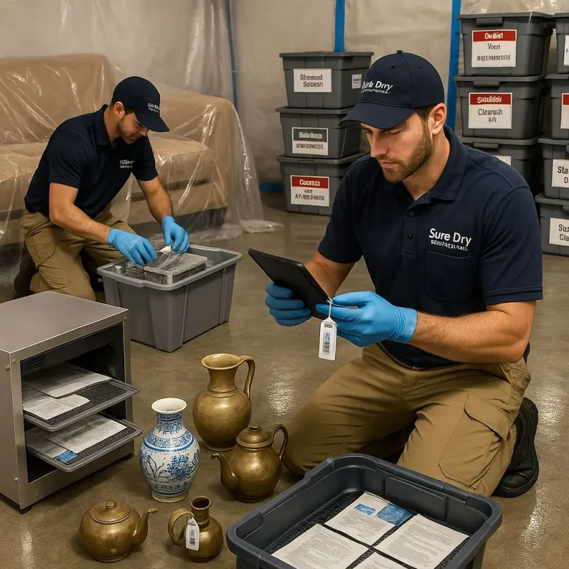 Content Protection and Restoration process in Mariemont, OH
