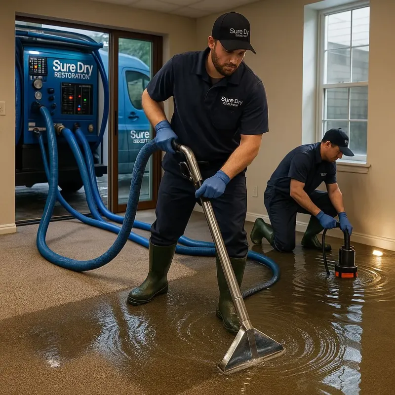 Water Extraction and Removal process in Mariemont, OH